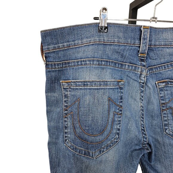 True Religion  Mens Geno Slim Relaxed Jeans Size 40 - Picture 2 of 11